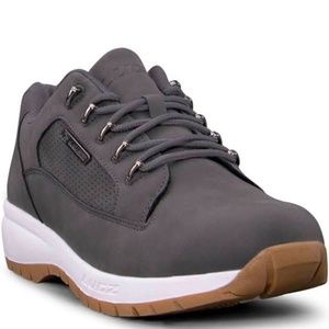 NEW NWOT Lugz Express Athletic Sneakers. Charcoal/White/Gum. 7.5 USA 40.5 EUR